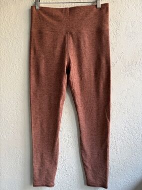 Vuori High-Waist Rust Heather Leggings